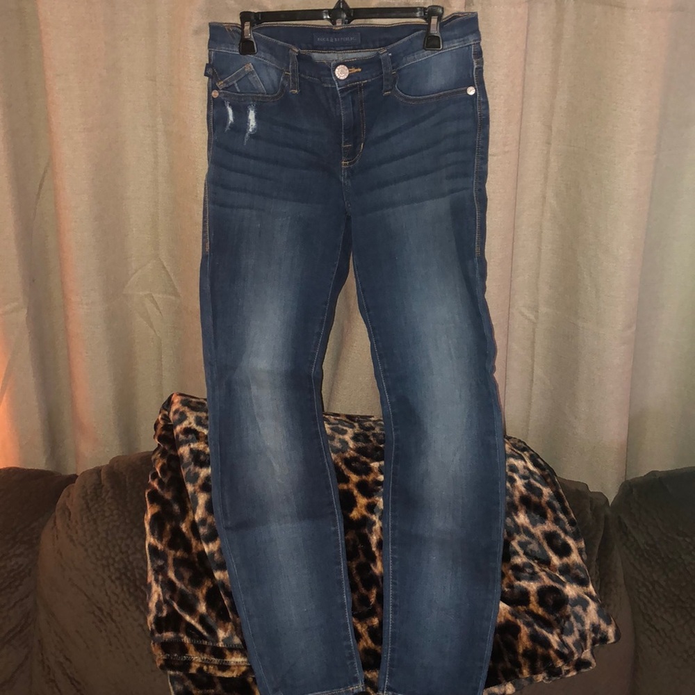 Distressed Jeans